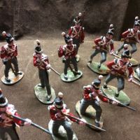 Airfix Lotto Soldatini 132 Waterloo British Infantry Line  Napoleonic