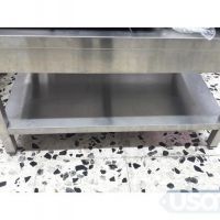 Banco inox dappoggio