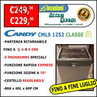 CANDY CMLS 1252 Lavastoviglie da 12 coperti classe A