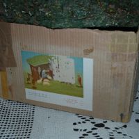 CONFALONIERI CHIALU PASTA 1950  CAPANNA PER PRESEPE SERIE CM 10 CON SUA SCATOLA