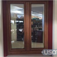 Finestra a due ante in pvc