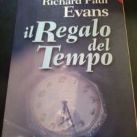 Libro romanzo Richard Evans il regalo del tempo Sonzogno usato