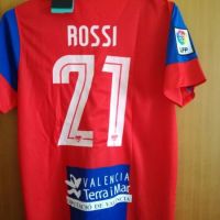 MAGLIA SHIRT TRIKOT MAILLOT LEVANTE GIUSEPPE ROSSI 21 TG L PATCH LIGA CON CARTEL