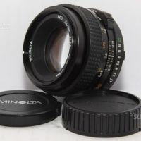 MINOLTA MD 50mm 1,7 Obiettivo Reflex  TAPPI MCMD