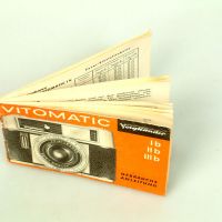 Original Voigtlnder Bedienungsanleitung VITOMATIC I b  II b  III b