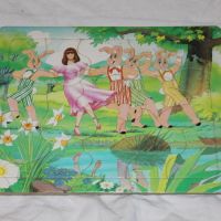 Puzzle enfant en carton  vintage  Chantal Goya