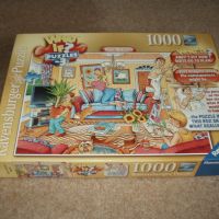 RAVENSBURGER 1000 PIECE JIGSAW  HOME MAKEOVER  ONLY DONE TWICE  IMMACULATE