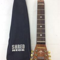 Shred Neck Practice Guitar Neck with carry case