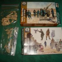 WATERLOO lotto italiani WW2, scala 172, soldatini mezzi militari